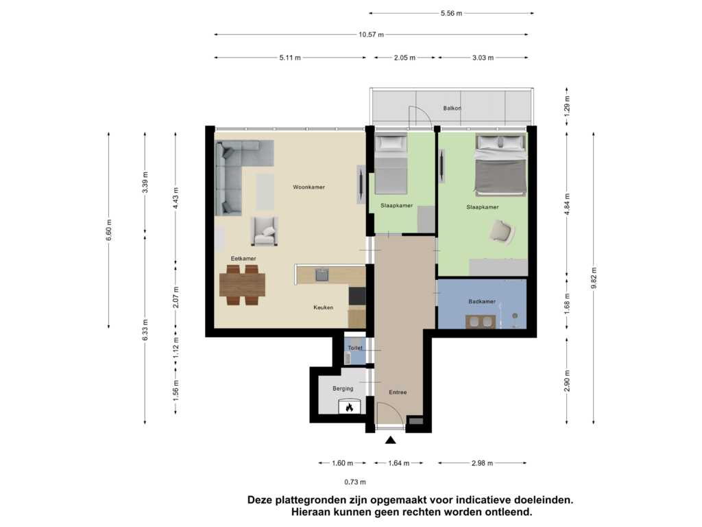 Bekijk plattegrond van Appartement van Fijnjekade 53