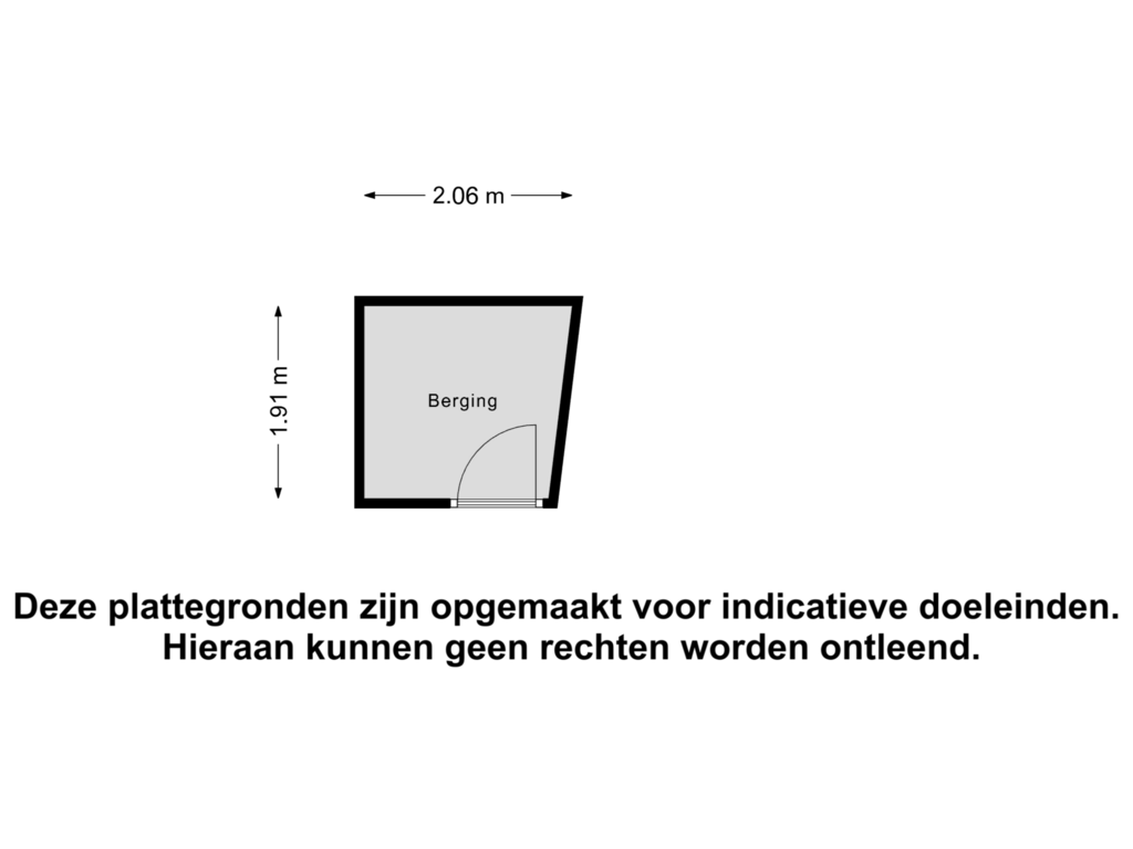 Bekijk plattegrond van Berging van Fijnjekade 53