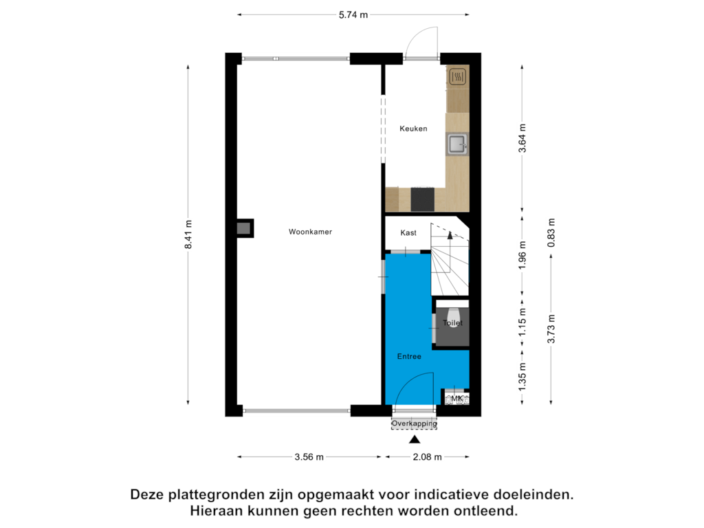 Bekijk plattegrond van Begane Grond van Wilderen 188