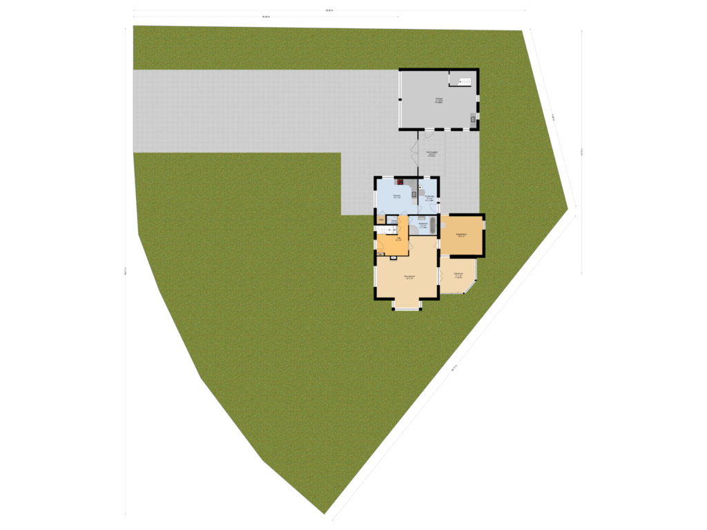 Bekijk plattegrond van Situatie van van Limburg Stirumweg 13