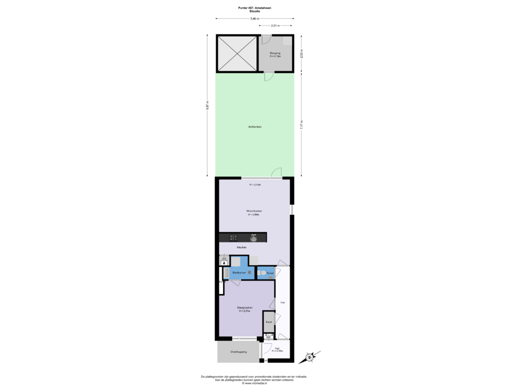 View floorplan of Situatie of Punter 467