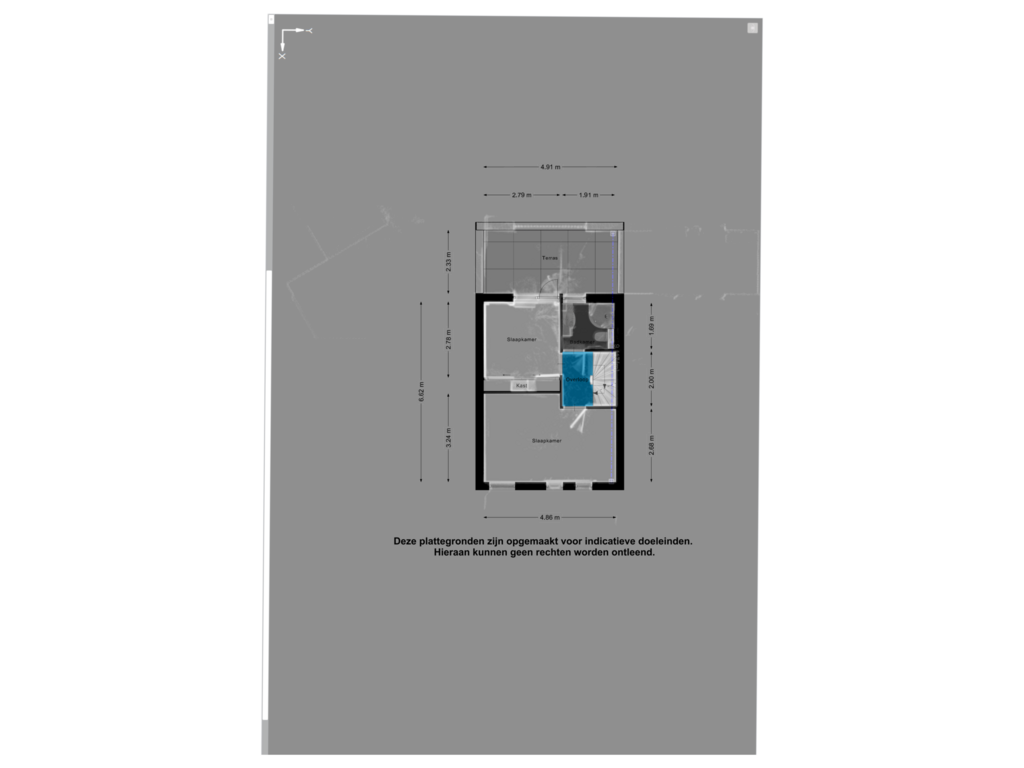 Bekijk plattegrond van Eerste Verdieping van Schönbergstraat 16