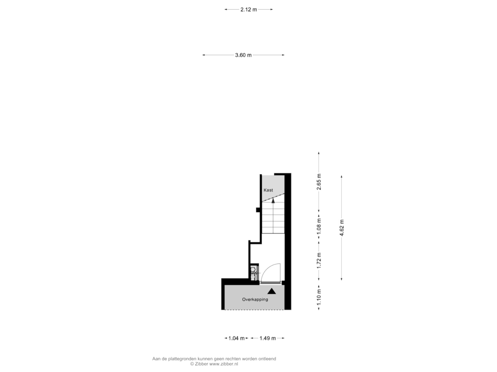 View floorplan of Begane Grond of Chris van Abkoudestraat 21