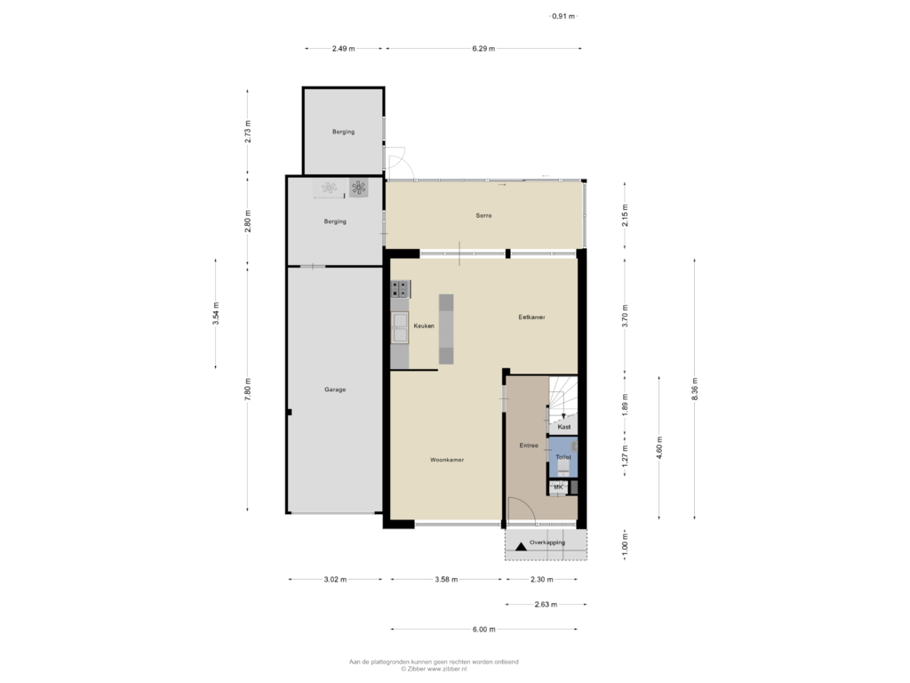 Bekijk plattegrond van Begane Grond van Galjoenhof 4