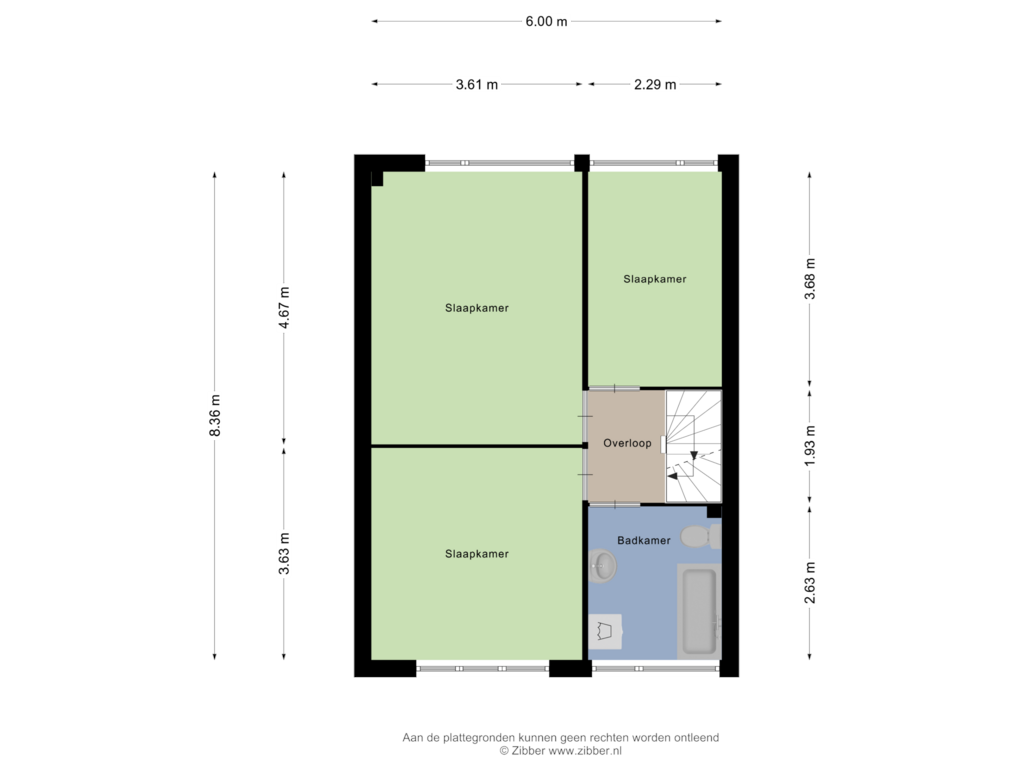 Bekijk plattegrond van Eerste Verdieping van Galjoenhof 4