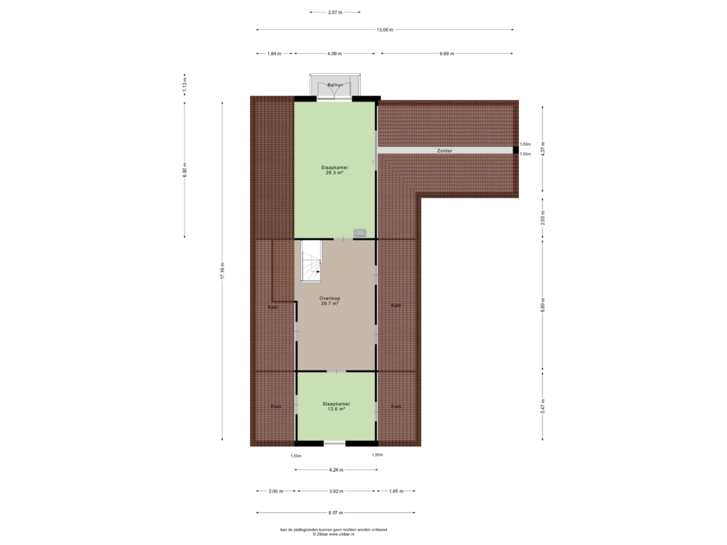 Bekijk plattegrond van Eerste Verdieping van Vissersverkorting 3