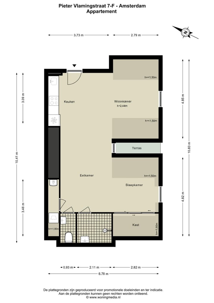 Foto 18 van Pieter Vlamingstraat 7-F