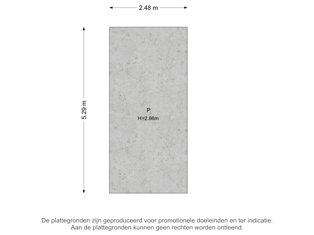 View floorplan of Parkeerplaats of Jan van Nuijshof 15