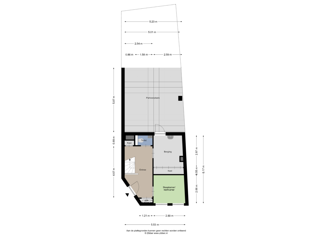 View floorplan of Begane Grond of Beurdsestraat 30