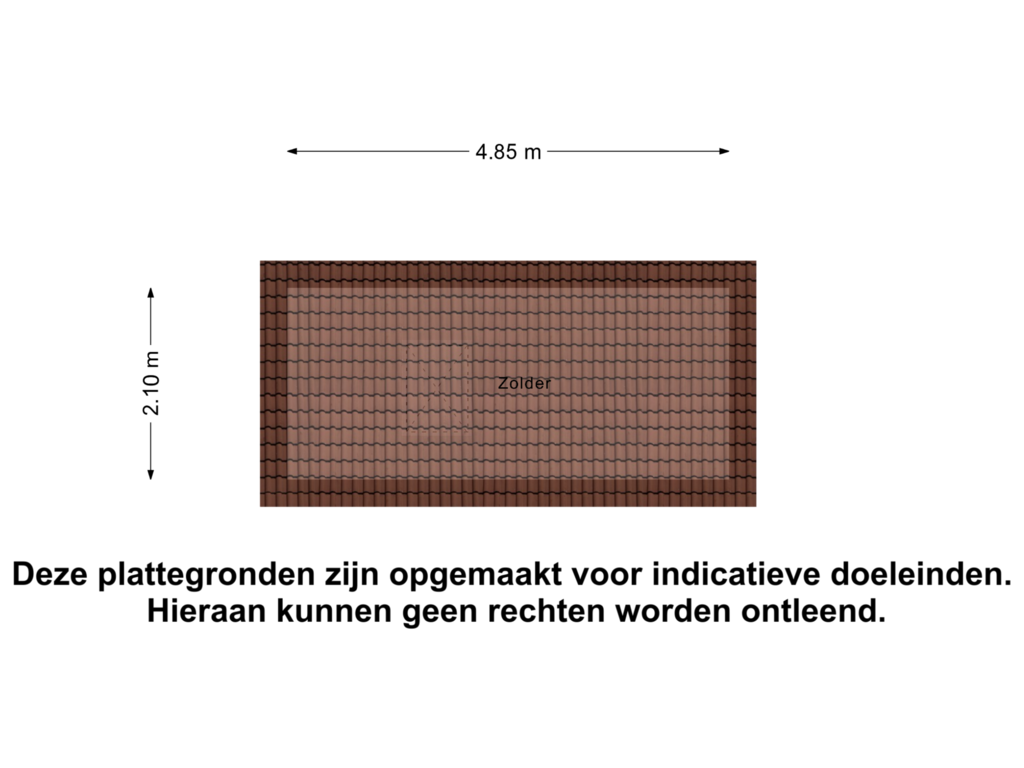 Bekijk plattegrond van Zolder van Jean Sibeliusstraat 95