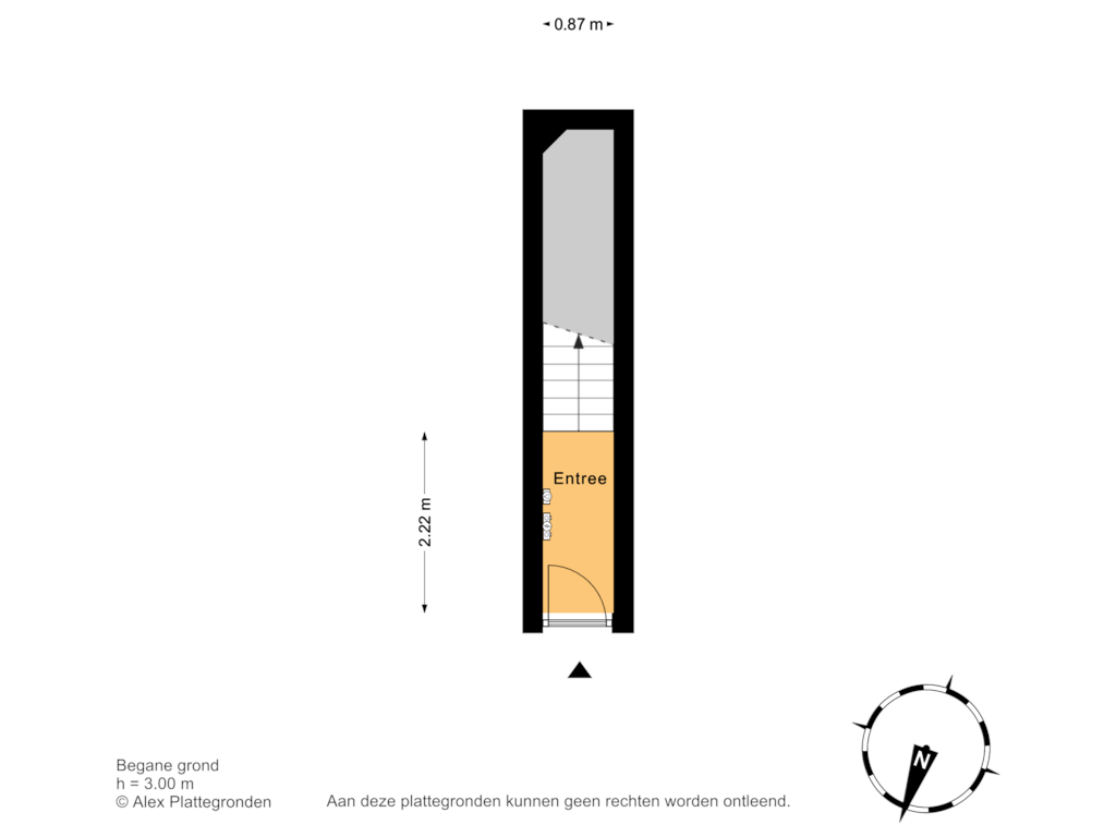 View floorplan of Begane grond of Oostplein 7