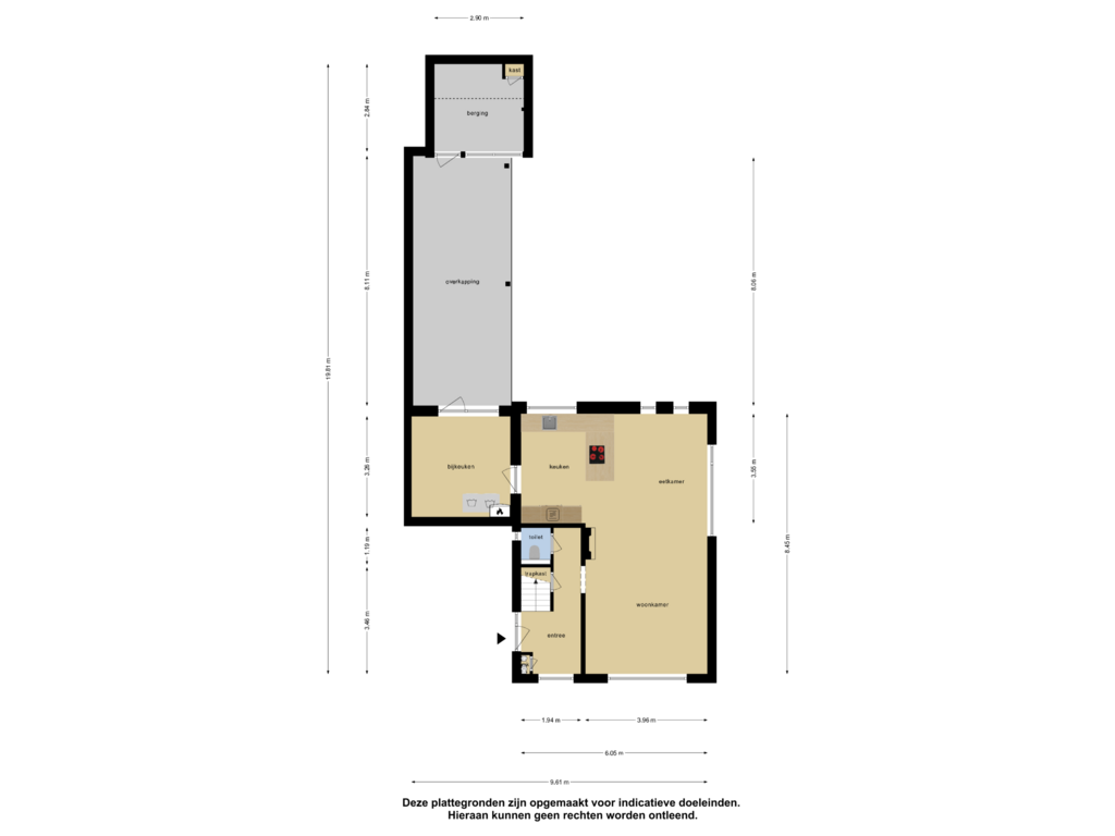 Bekijk plattegrond van Begane Grond van Pastoor Mertensstraat 1