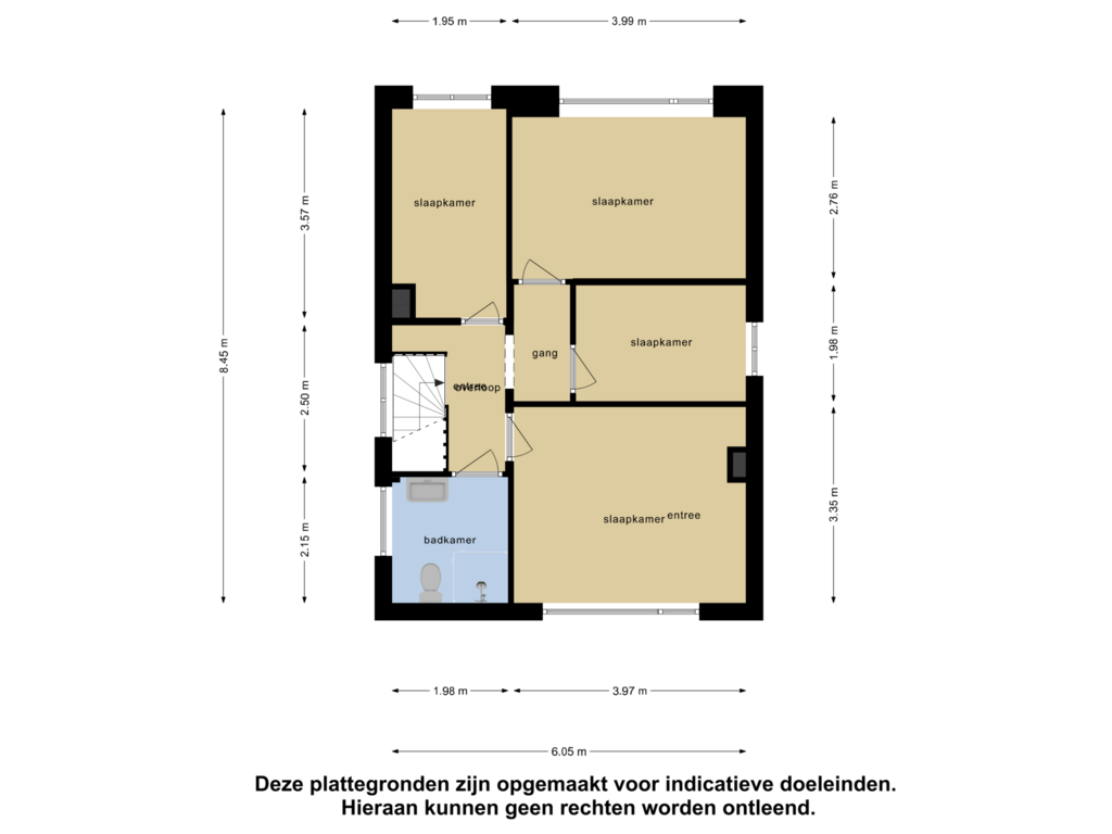 Bekijk plattegrond van Eerste Verdieping van Pastoor Mertensstraat 1