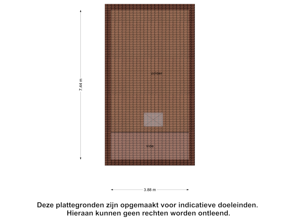 Bekijk plattegrond van Zolder van Pastoor Mertensstraat 1