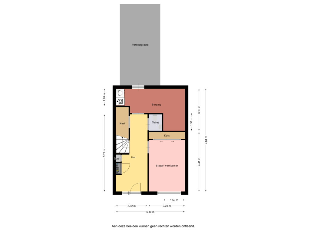 Bekijk plattegrond van Begane grond van Raaksje 8