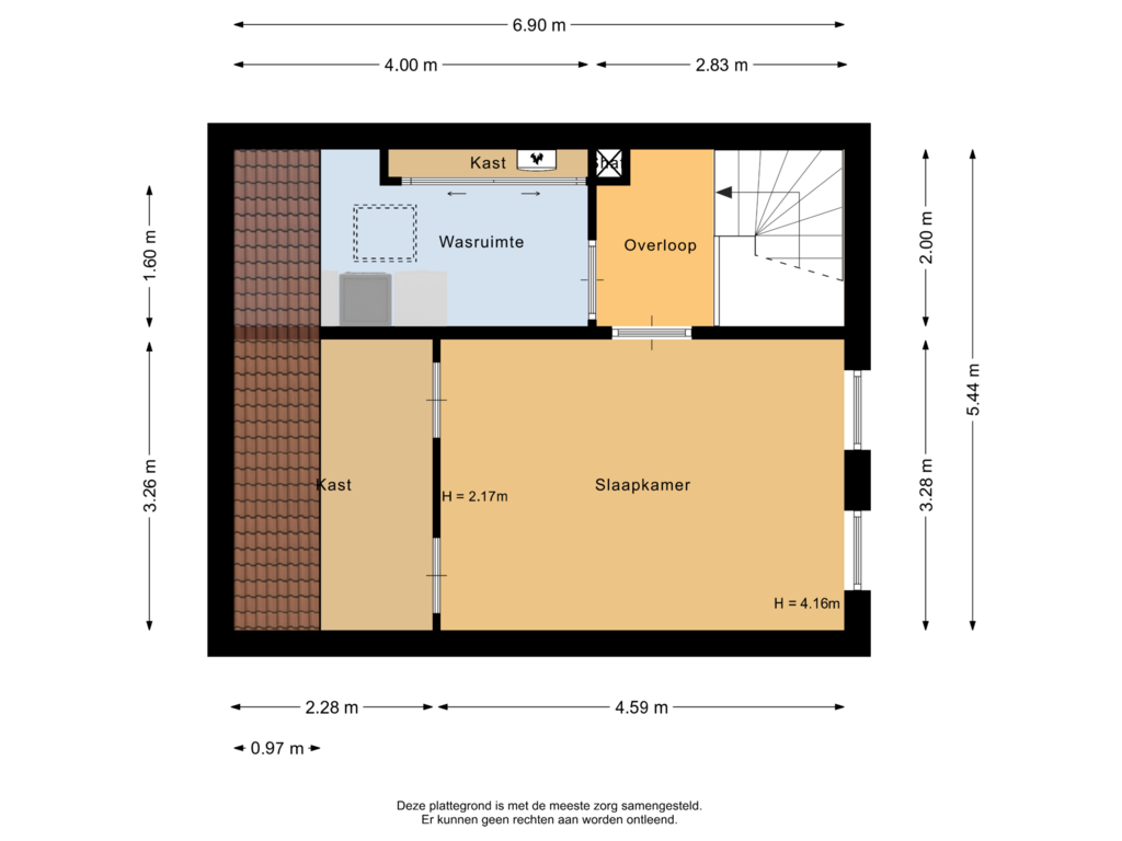 View floorplan of Eerste verdieping of Het Fort 1