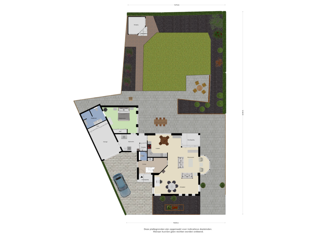 Bekijk plattegrond van Begane Grond Tuin van Cruyshof 14