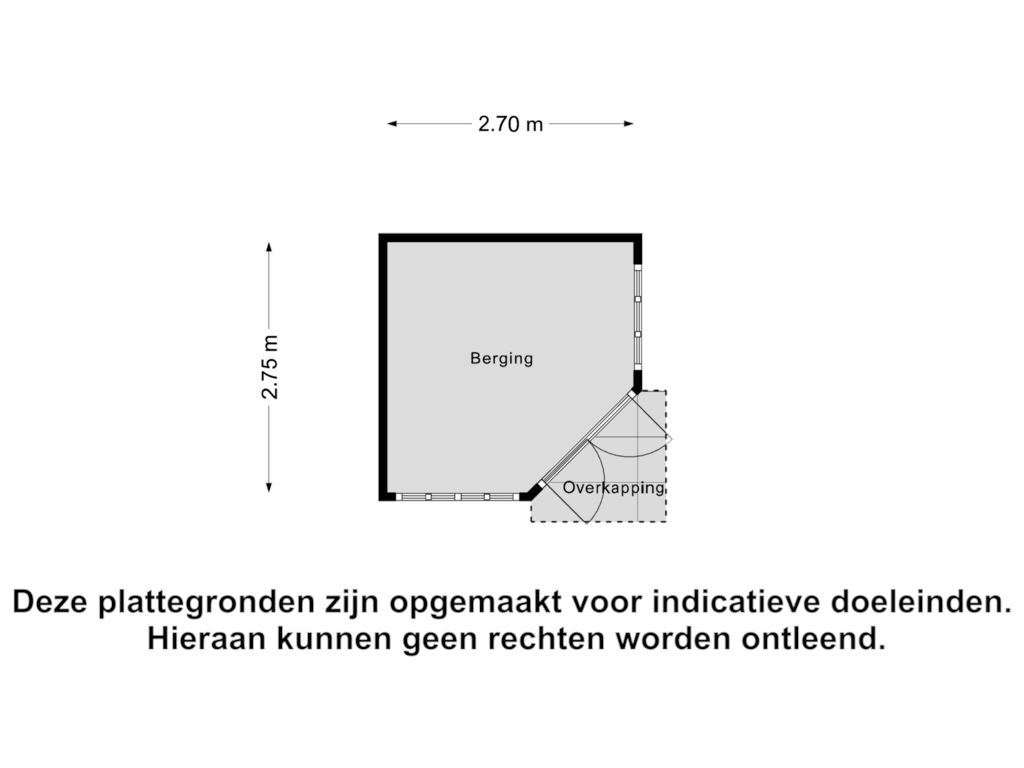 Bekijk plattegrond van Berging van Cruyshof 14