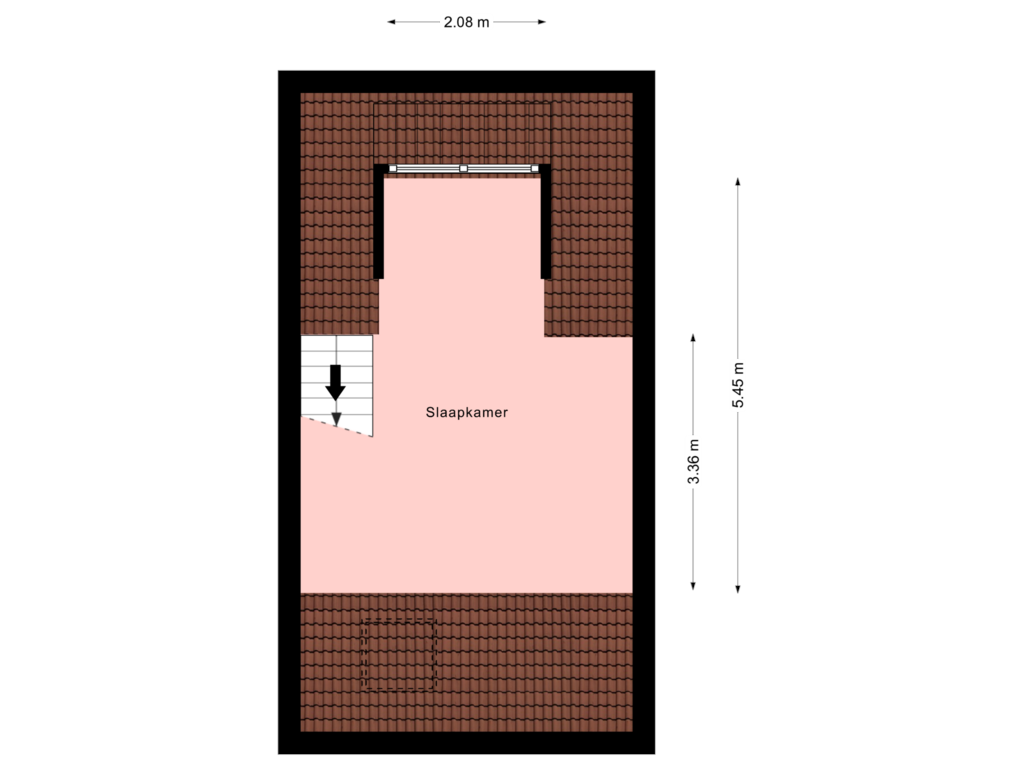 Bekijk plattegrond van Floor 2 van Meerssenerweg 161