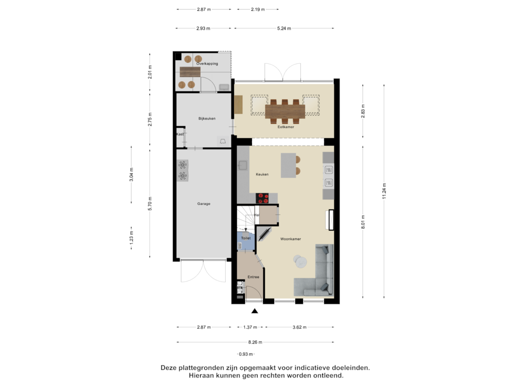 View floorplan of Begane Grond of Nieuwendijk 79