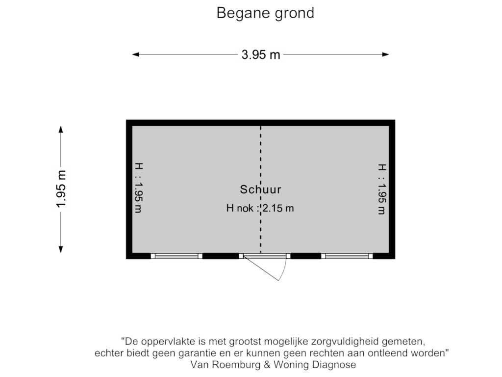 Bekijk plattegrond van Schuur van Bernhardlaan 57