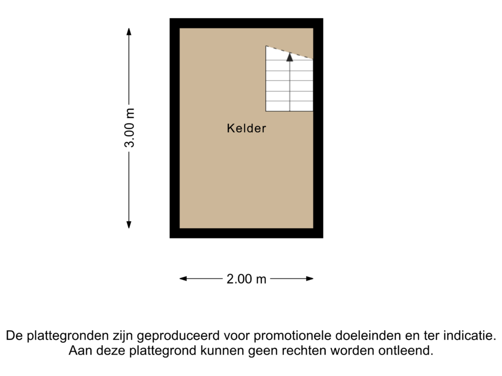 View floorplan of Kelder of Schaikseweg 65