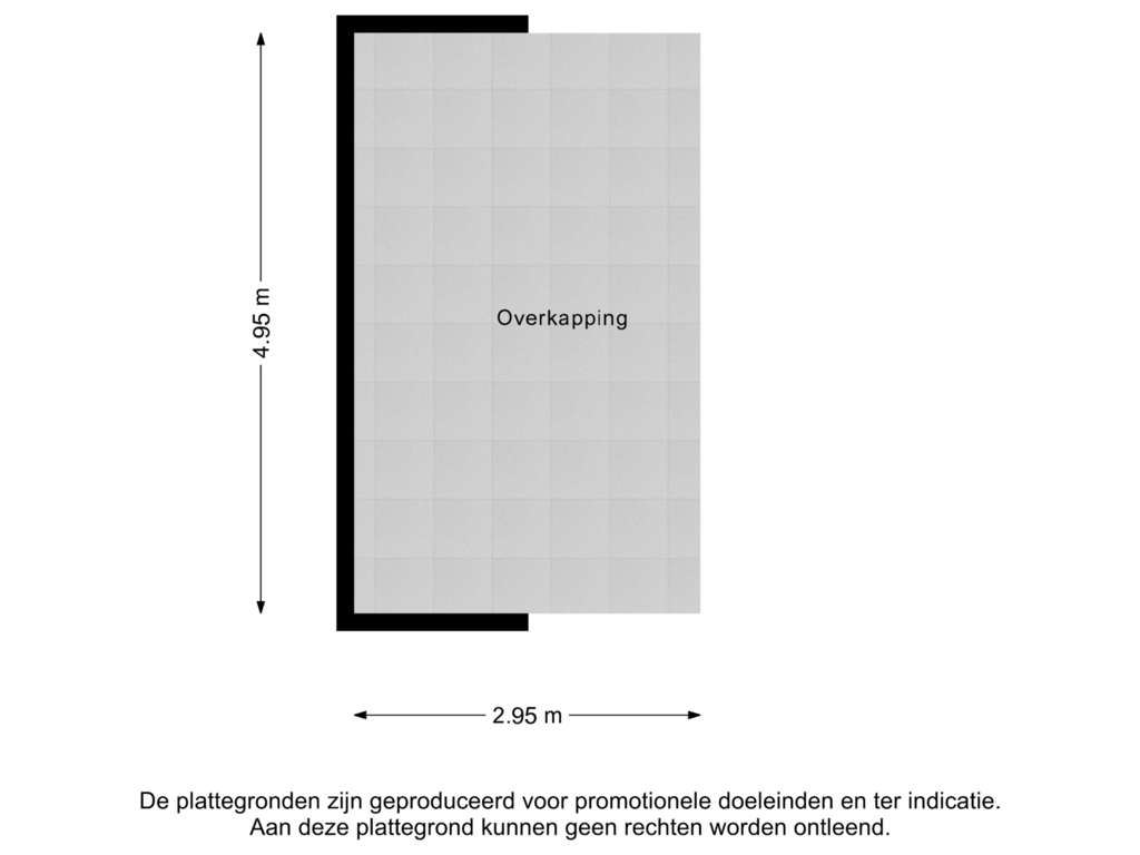 View floorplan of Overkapping of Schaikseweg 65