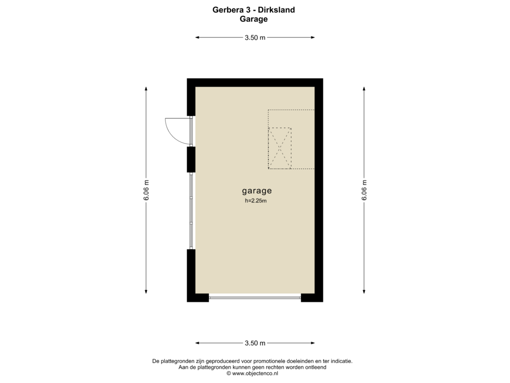 Bekijk plattegrond van GARAGE van Gerbera 3