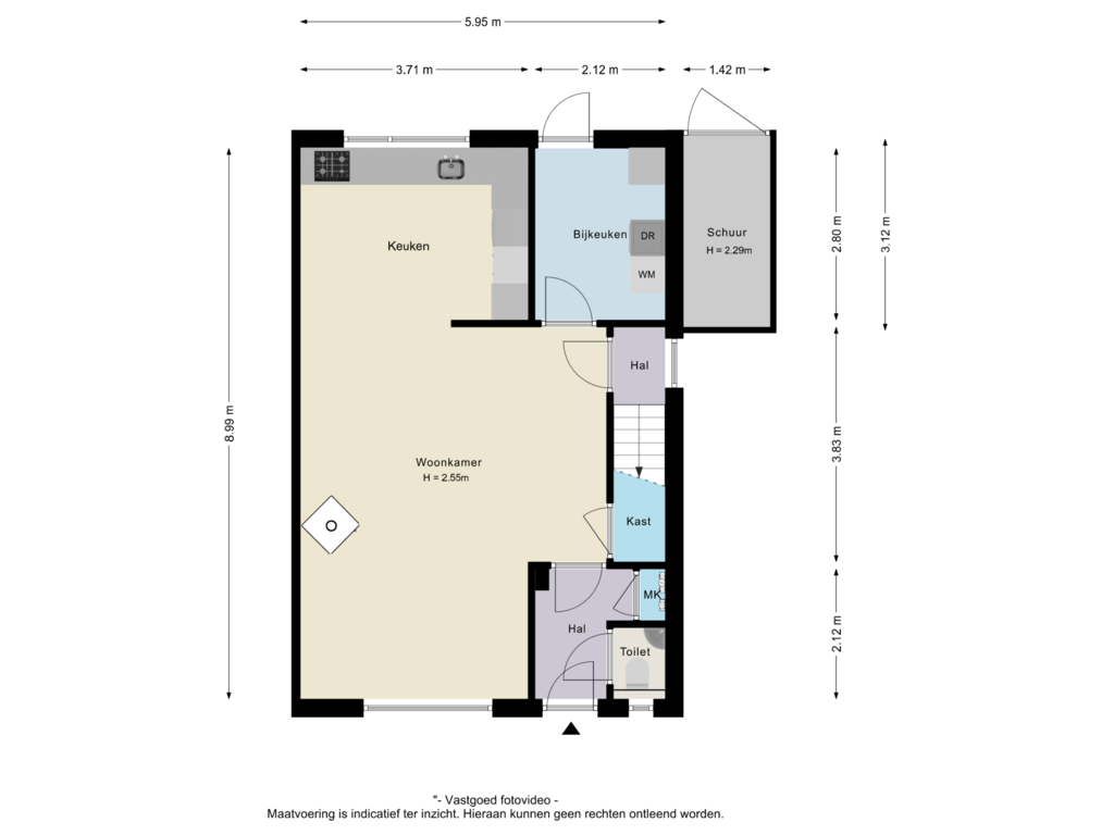 Bekijk plattegrond van Begane grond van 't Erf 20