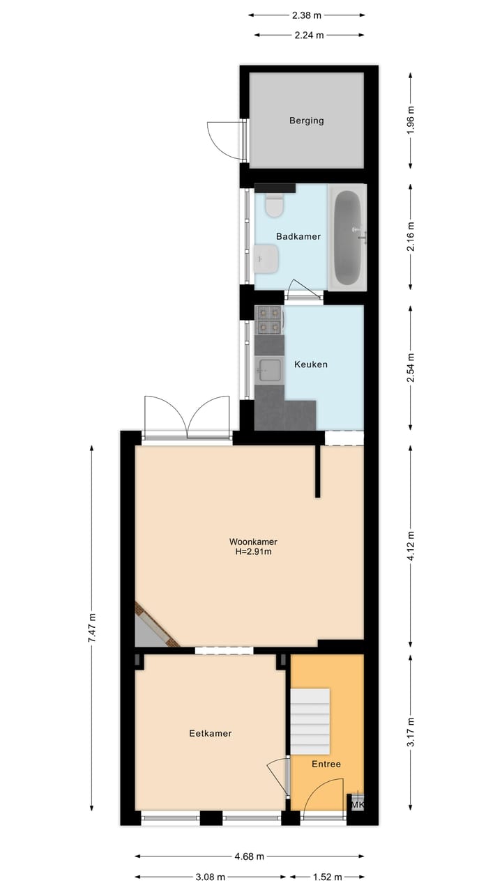 Foto 44 van Krugerstraat 71