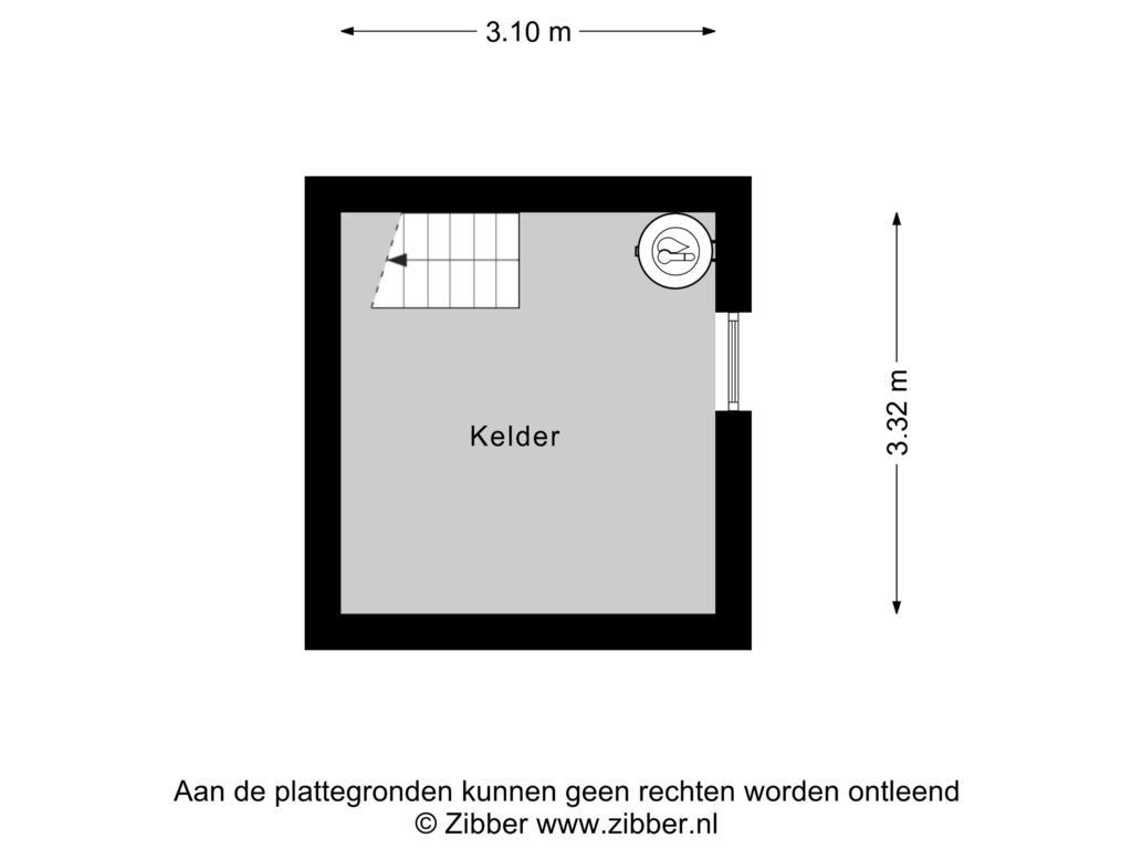 Bekijk plattegrond van Kelder van Wierren 8