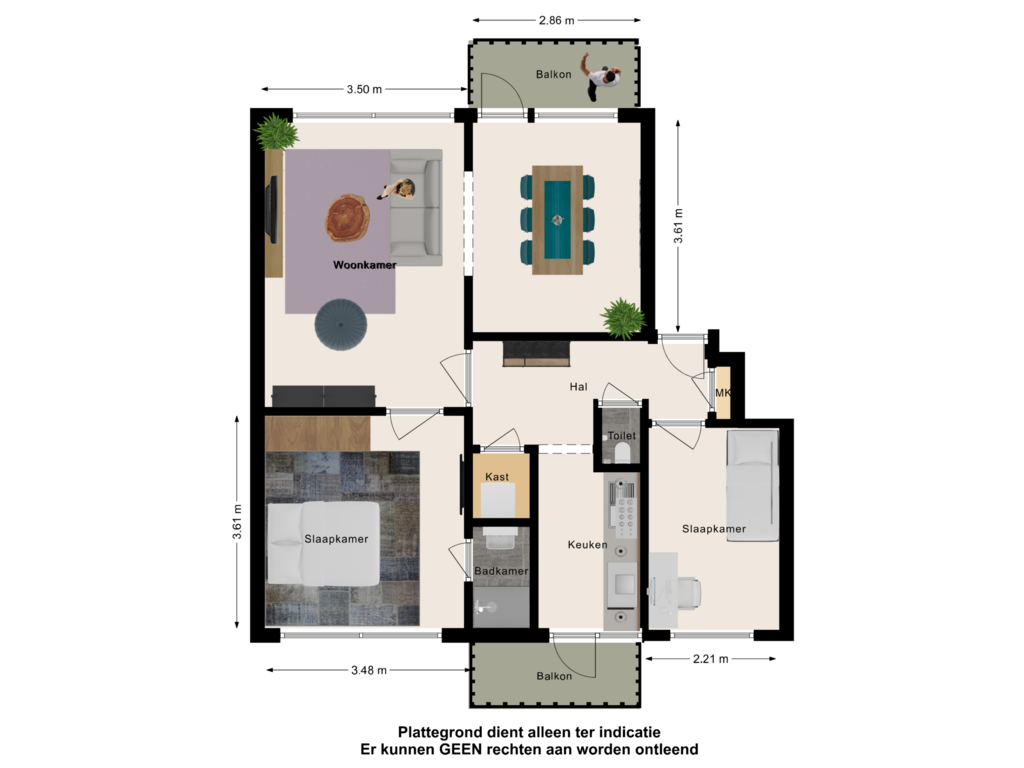 Bekijk plattegrond van First floor van Schoonegge 285