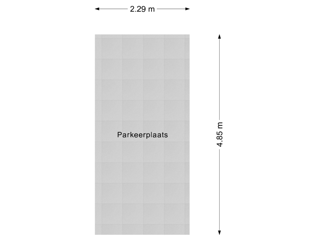 View floorplan of Parkeerplaats of Statenlaan 525