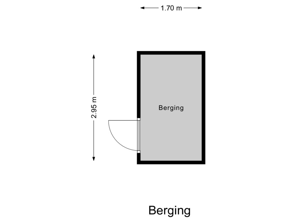 Bekijk plattegrond van Berging van Kantakkers 1