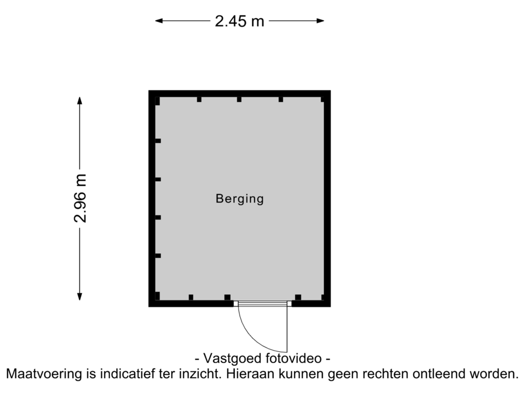 Bekijk plattegrond van Berging van Enkalaan 83