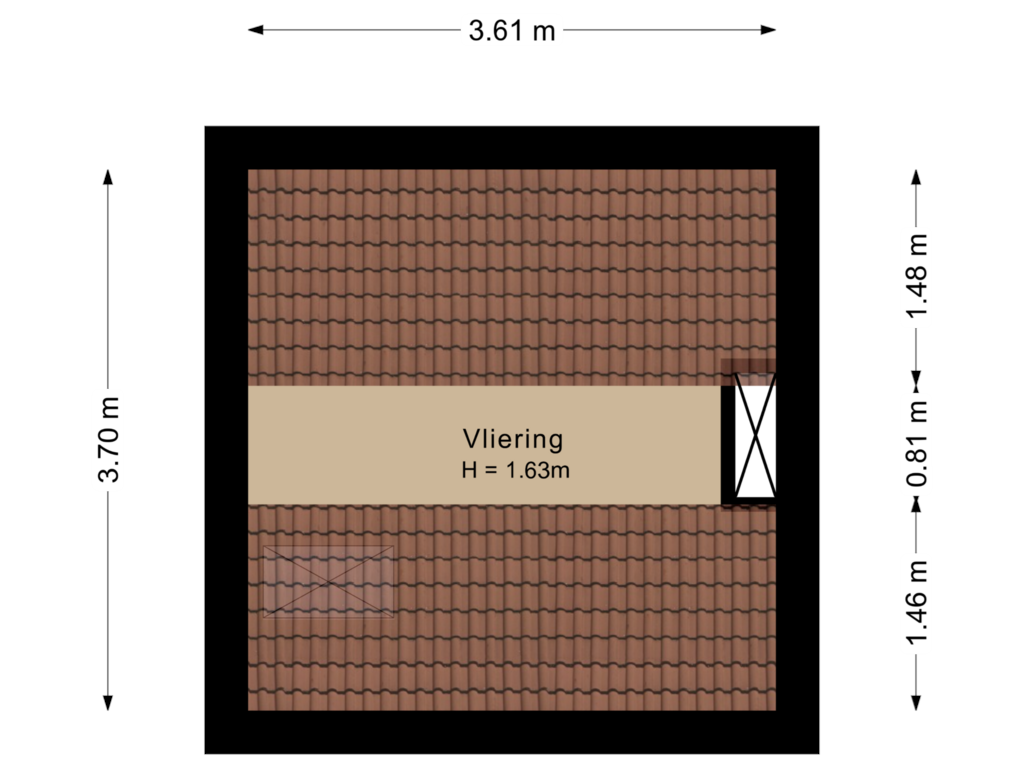 Bekijk plattegrond van Vliering van Asterstraat 49