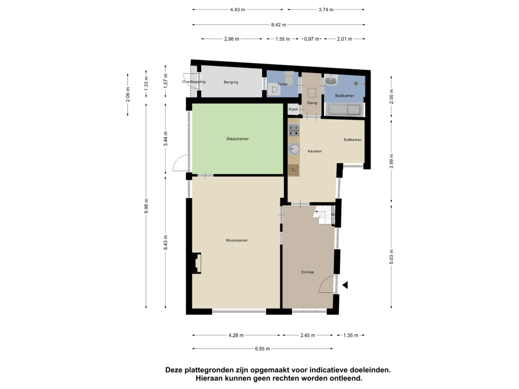 Bekijk plattegrond van Begane Grond van Ring 6