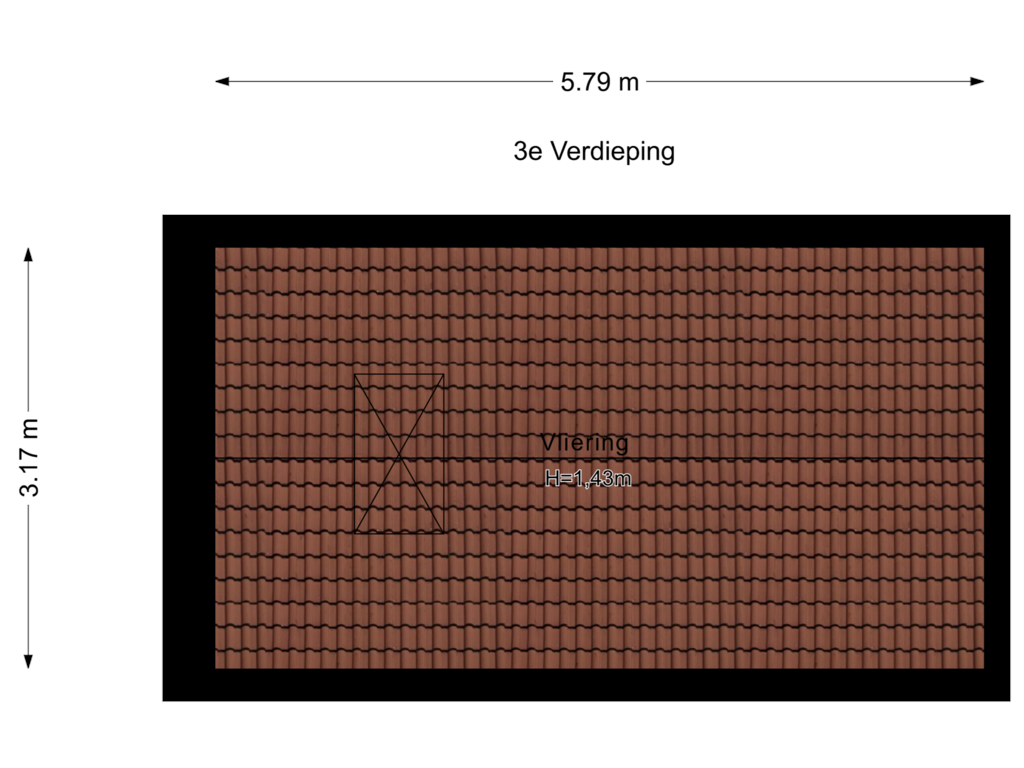 Bekijk plattegrond van 3e Verdieping van Charlotte Salomonlaan 11