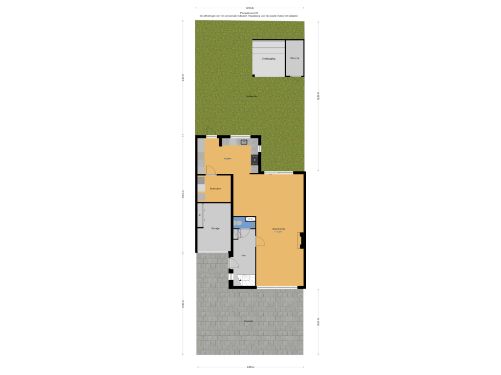 Bekijk plattegrond van Perceeloverzicht van Charlotte Salomonlaan 11