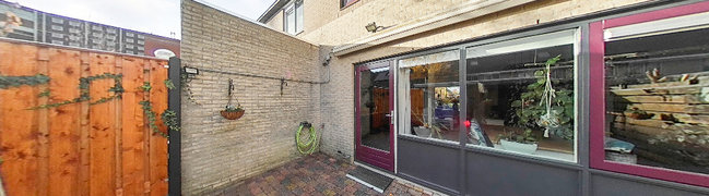 Bekijk 360° foto van Achtertuin van Orkestlaan 36