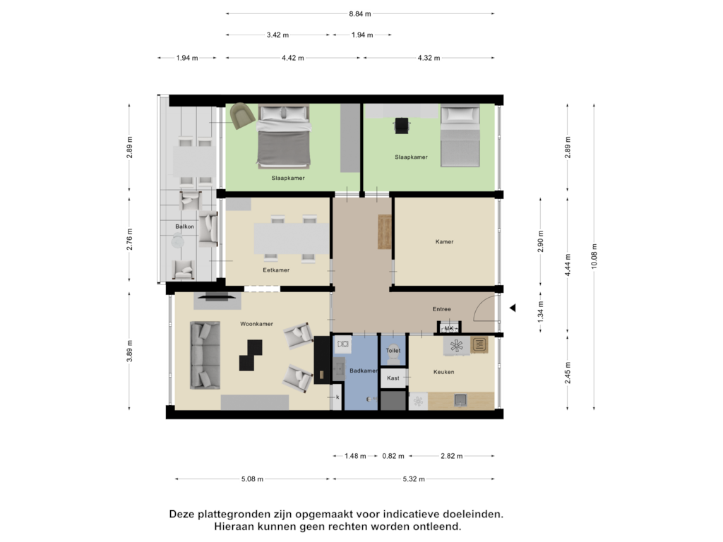 Bekijk plattegrond van Appartement van Jozef Oreliosingel 53