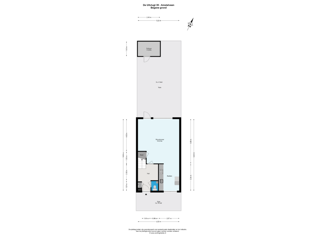 Bekijk plattegrond van Begane_grond van De Uitvlugt 39