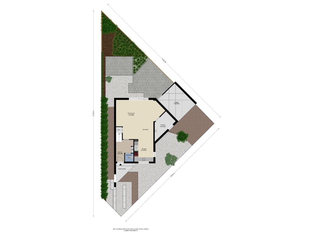 Bekijk plattegrond van Begane Grond Tuin van Azobé 139