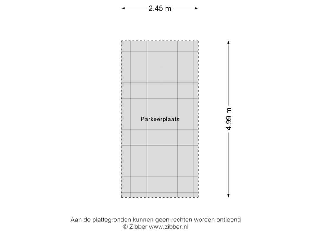 View floorplan of Parkeerplaats of Gerard Philipslaan 47