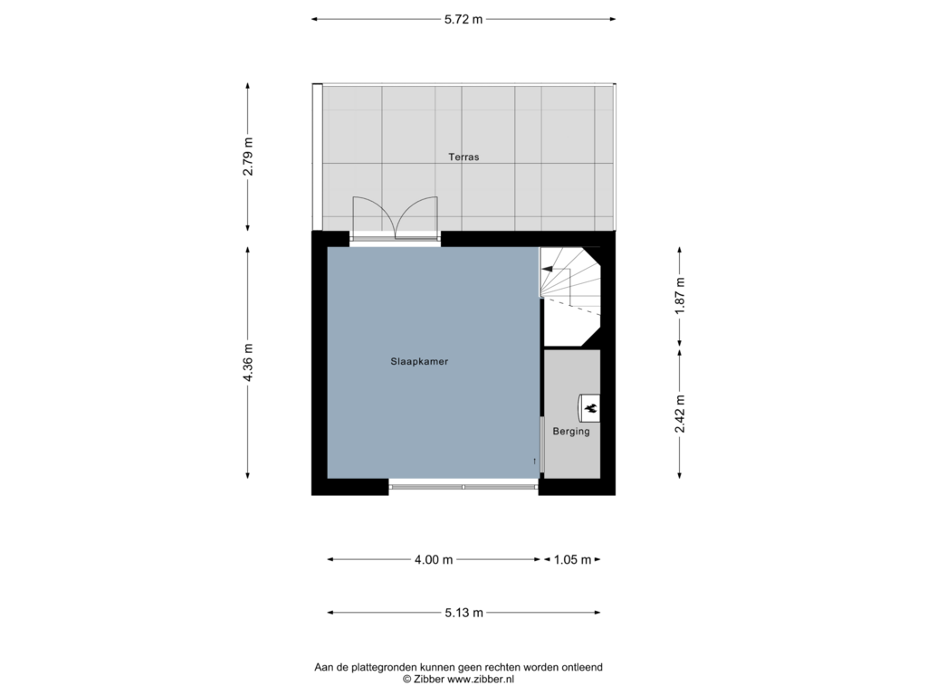 View floorplan of Tweede Verdieping of Penningkruid 76