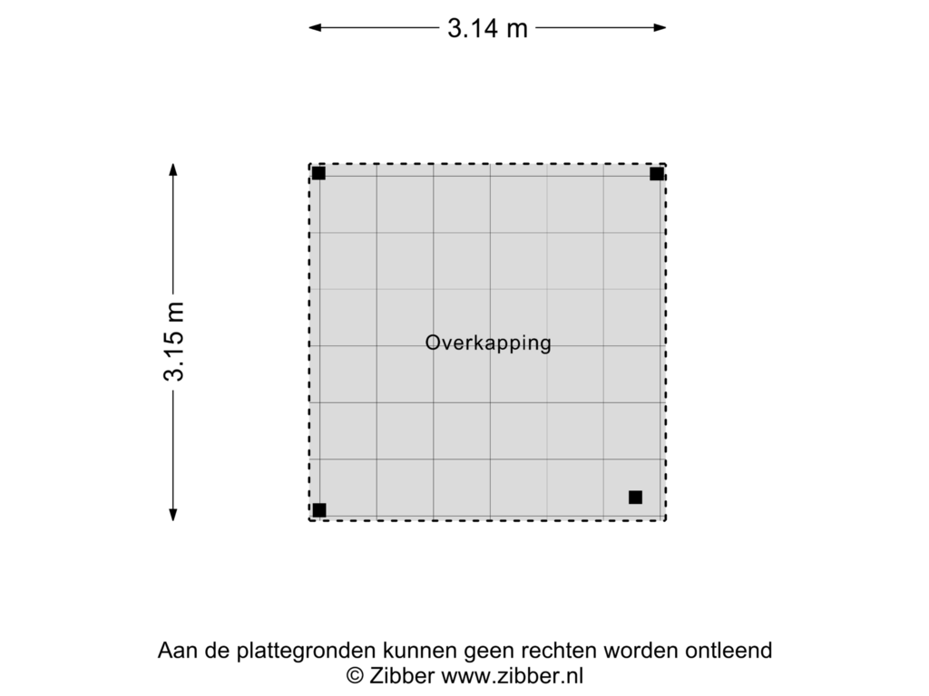 View floorplan of Overkapping of Penningkruid 76