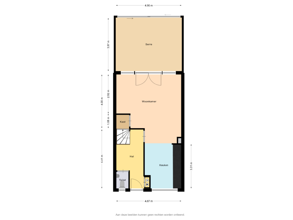 Bekijk plattegrond van Begane grond van IJssel 31