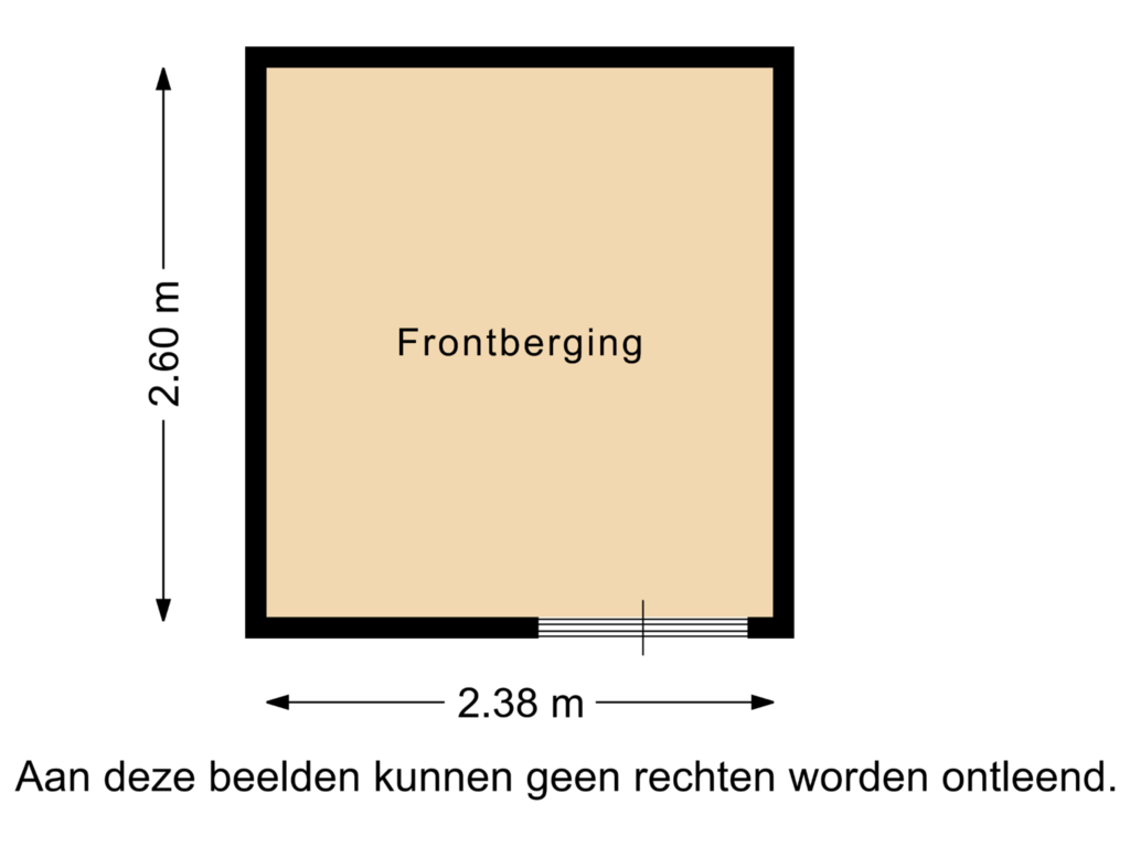 Bekijk plattegrond van Frontberging van IJssel 31