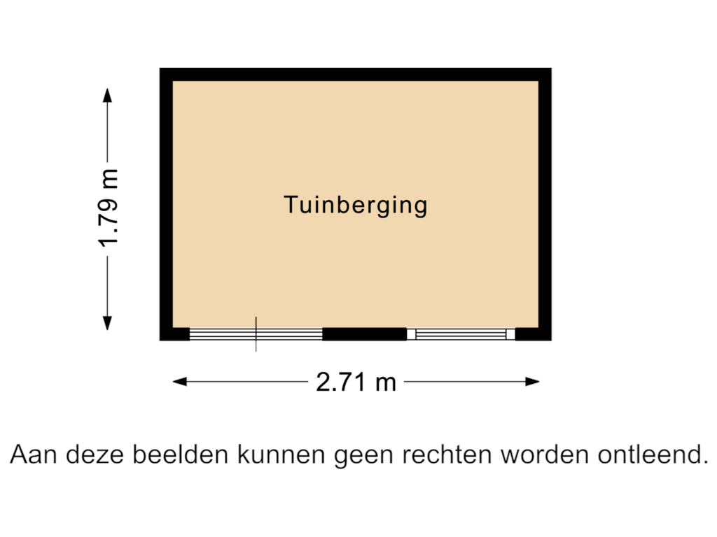 Bekijk plattegrond van Tuinberging van IJssel 31