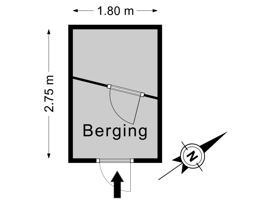 View floorplan of Bijgebouw of Oostmahorn 192